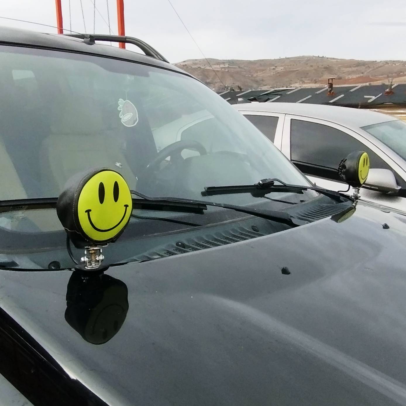 Off Road Led Sis Lamba Kılıfı - Gülen Yüz